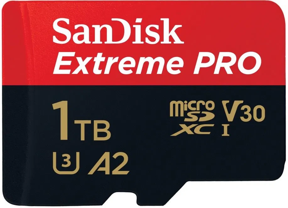 SanDisk microSDXC 1TB Extreme PRO + Rescue PRO Deluxe + SD a