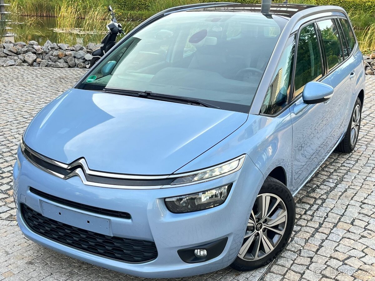 Citroën Grand C4 Picasso 2.0HDi 110KW 7MÍST 1.MAJITEL VÝHŘEV