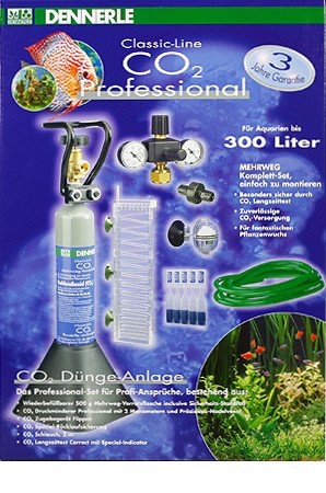 CO2 set pro akvárium, Dennerle 300 Quantum Professional