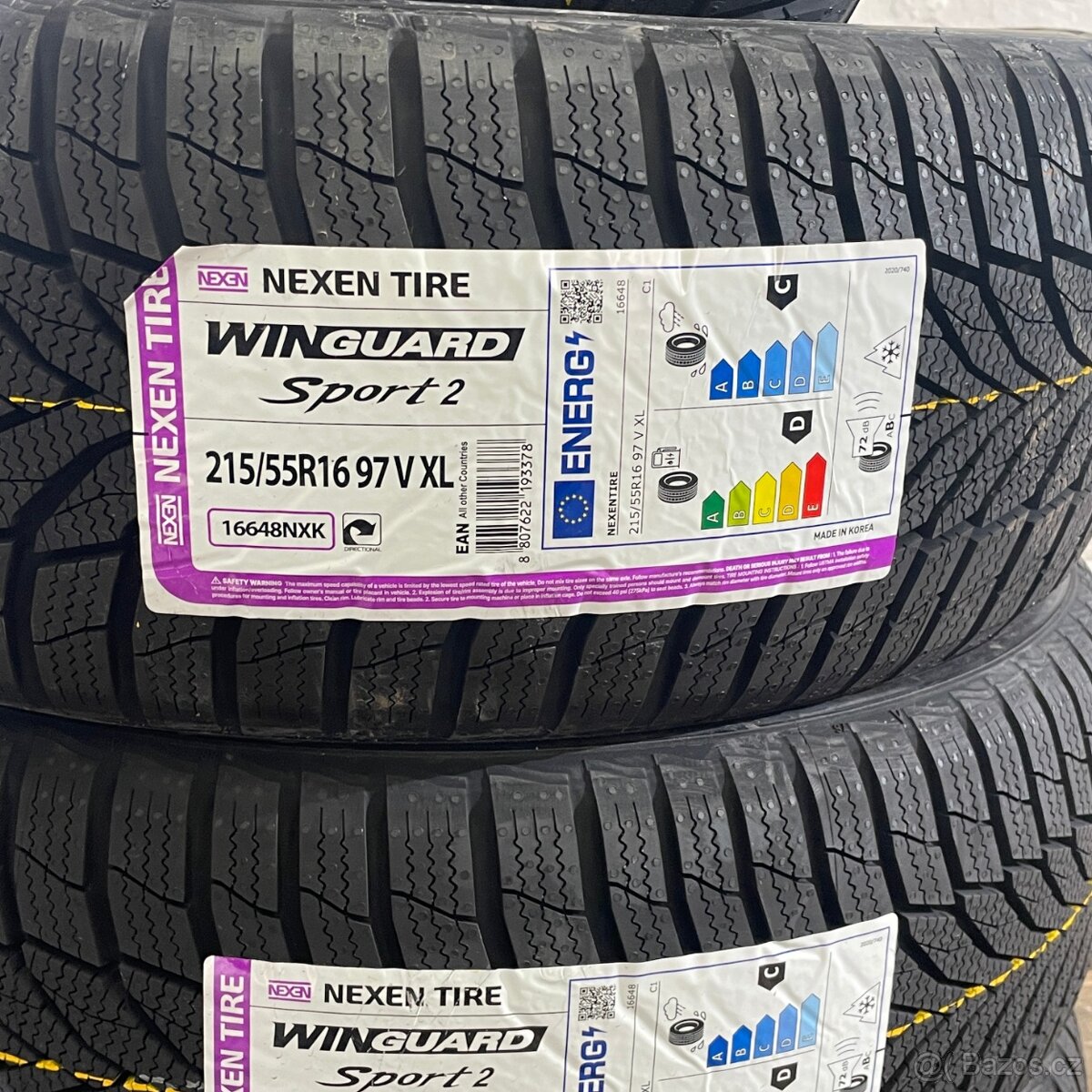 NOVÉ Zimní pneu 215/55 R16 97V Nexen