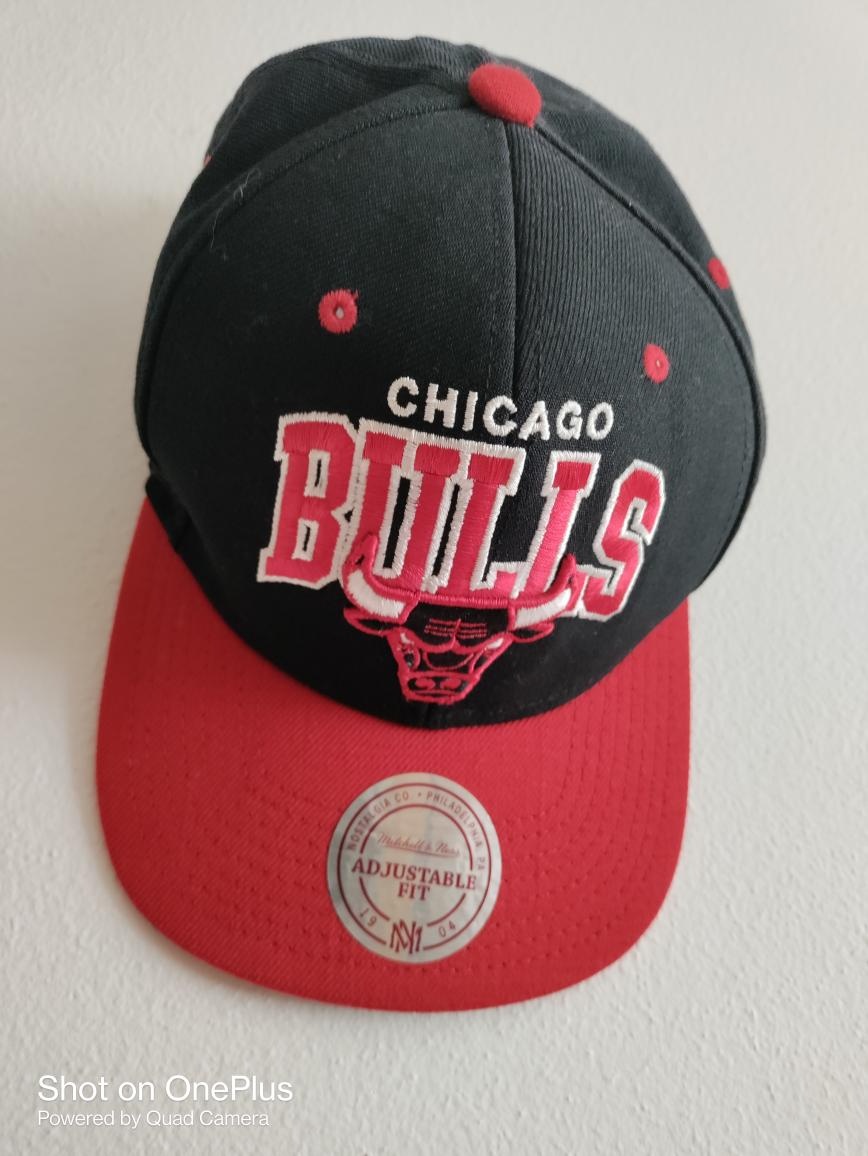 Kultovní baseballova kšiltovka NBA - Chicago Bulls  - Mitche