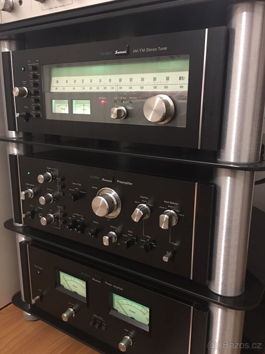 SANSUI CA-2000 BA-2000 TU-9900 TOP OF THE TOP SET