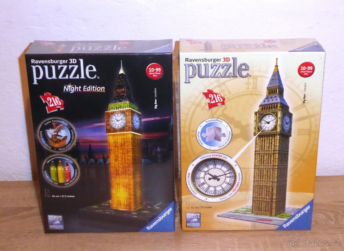 Ravensburger 3D puzzle BIG BEN