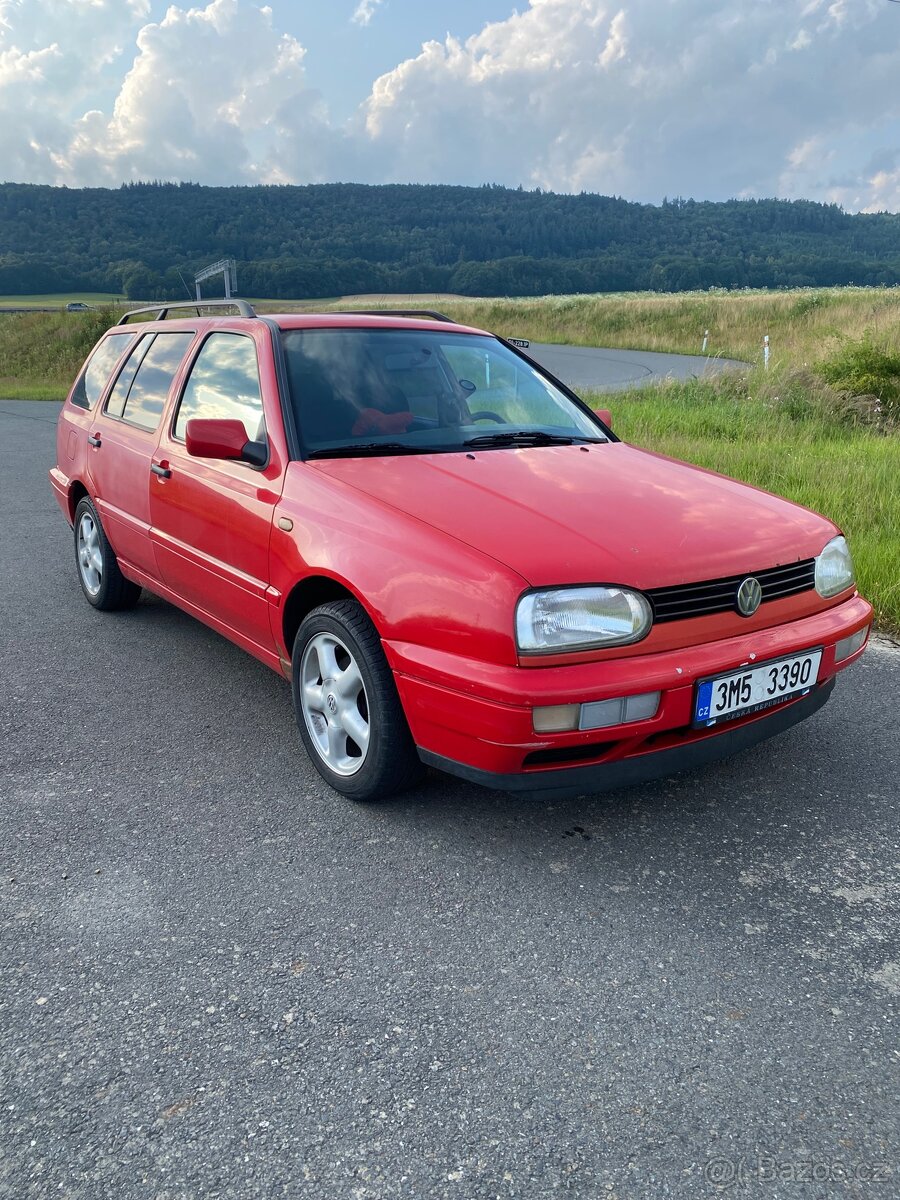 Prodám Volskswagen Golf 3 1.8 66kw + LPG