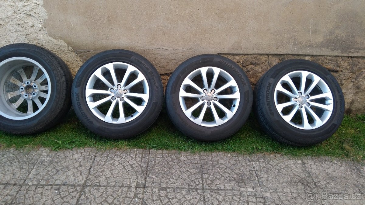 Alukola Audi 18"+letní pneu Hankook 235/60/18 103W