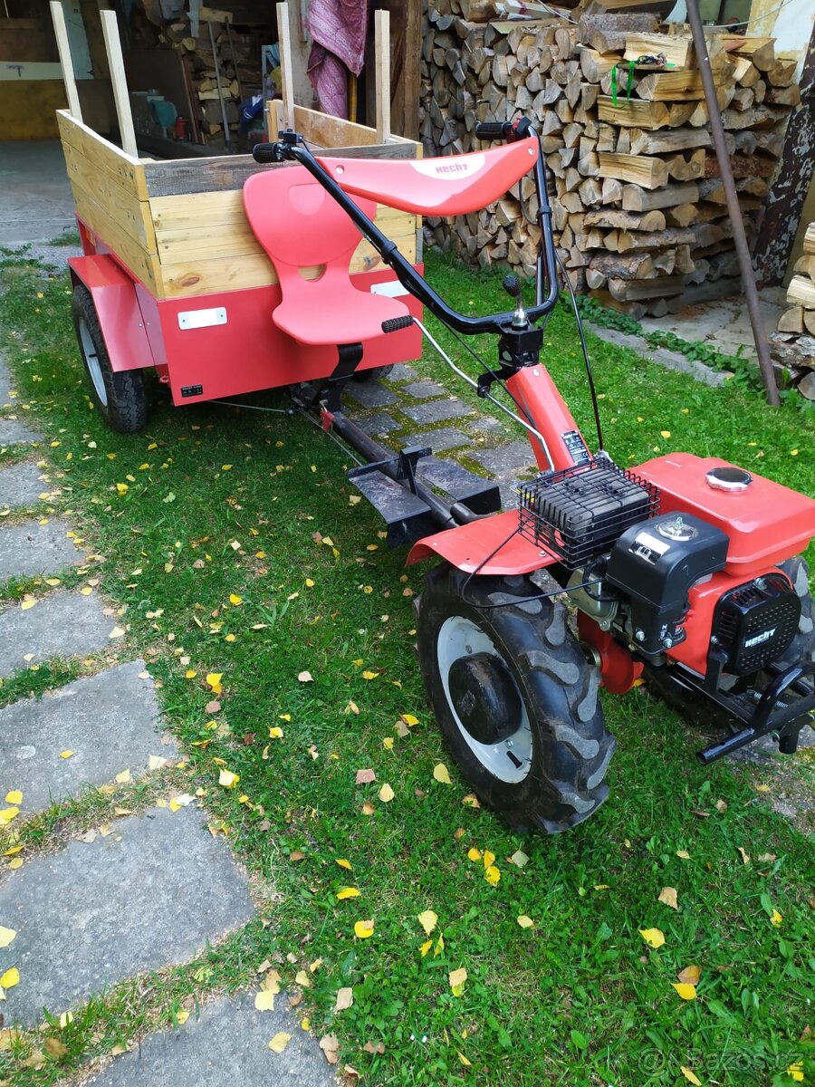 Prodám malotraktor s vozíkem HECHT