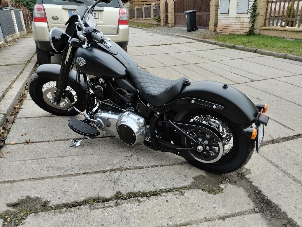 harley davidson softail slim 103.black line.rv 2017.