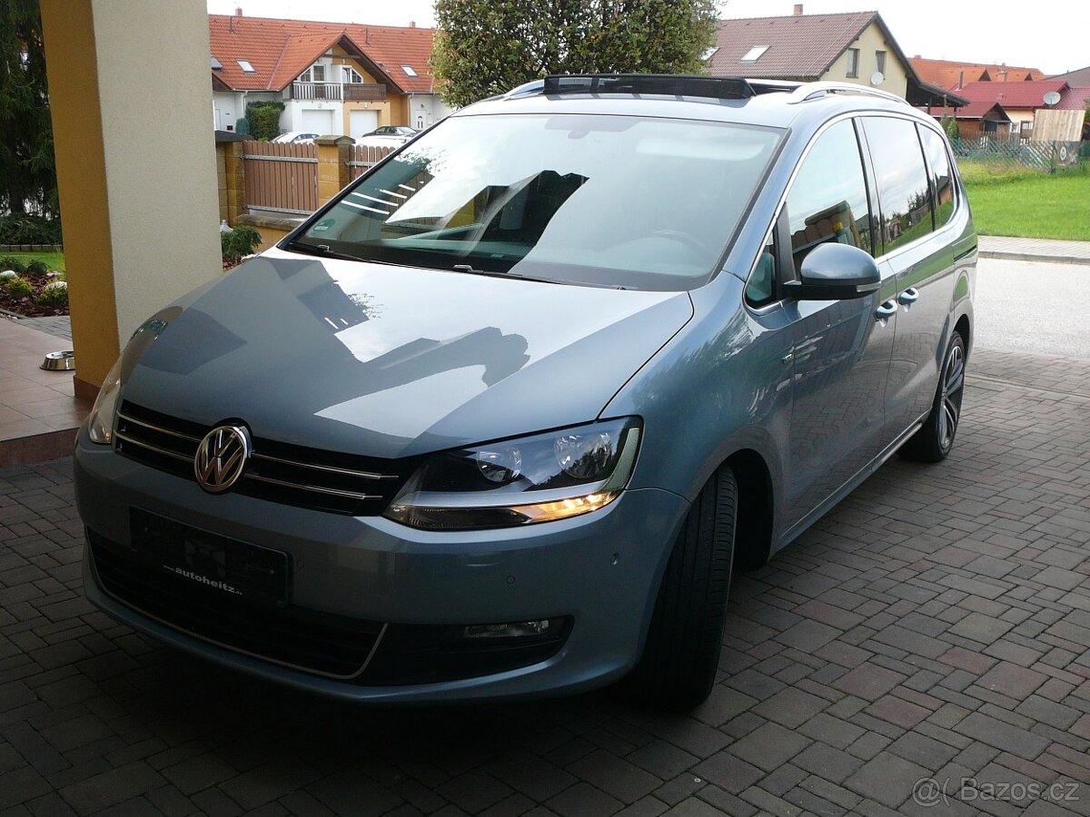 VW SHARAN 2.0 TDI 103KW PANORAMA CUP NAVI EL.DVEŘE PARKPILOT