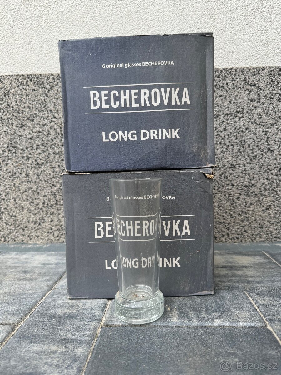 Sklenice Becherovka