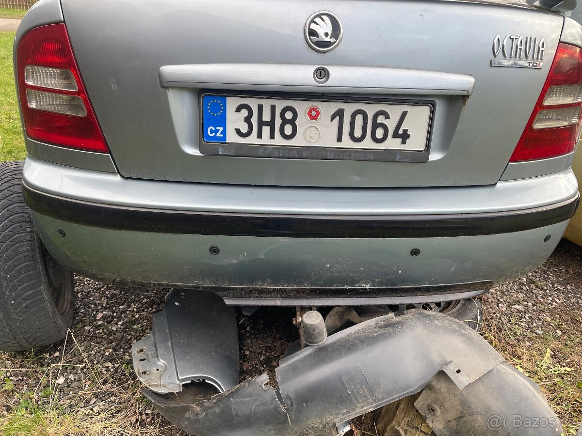 Zadní RS nárazník Škoda octavia