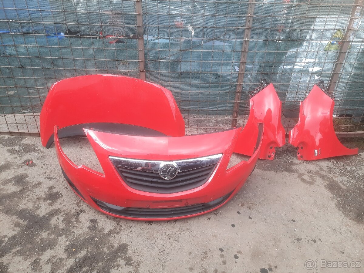 opel meriva B - predni cast