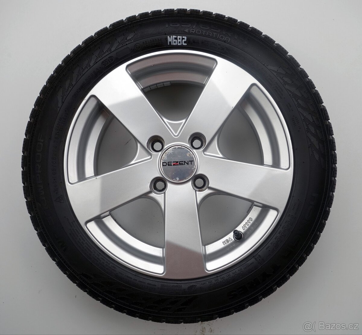 Toyota Aygo - 14" alu kola - Zimní pneu