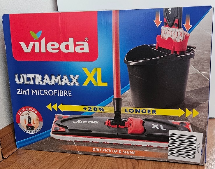 Nový mop VILEDA Ultramax komplet Set box