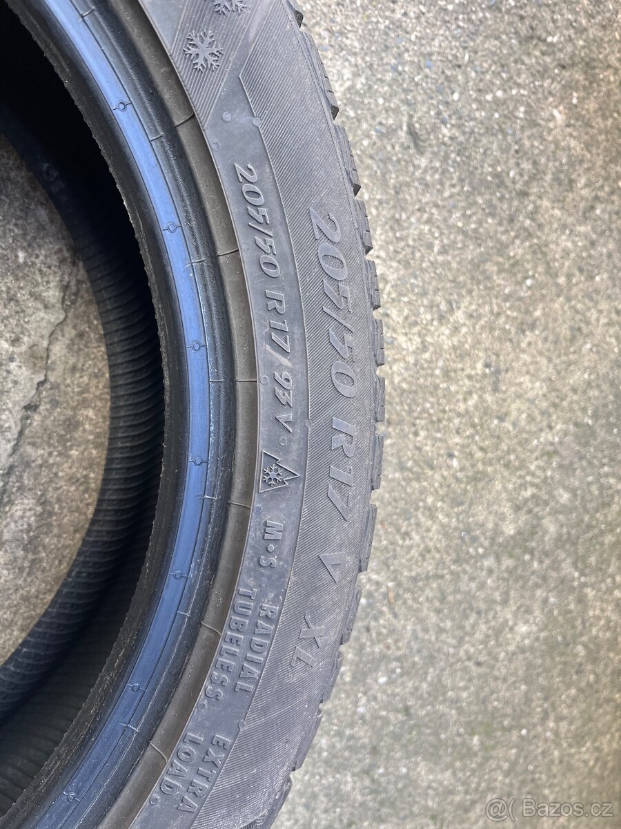 Pneumatiky 205/50 R17