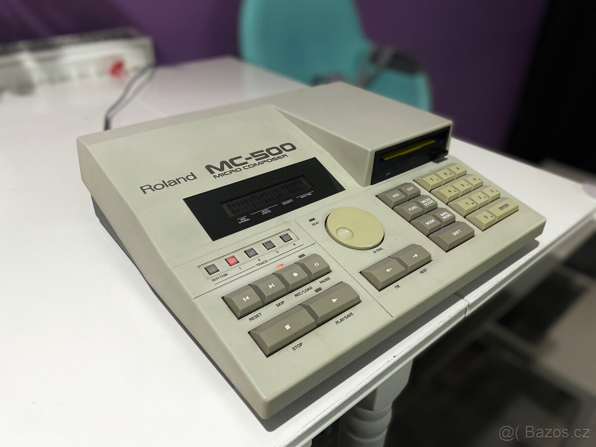 Roland MC-500 + SMRC 2.0 disketa