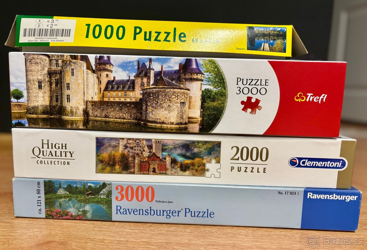 Puzzle 1000-4000ks