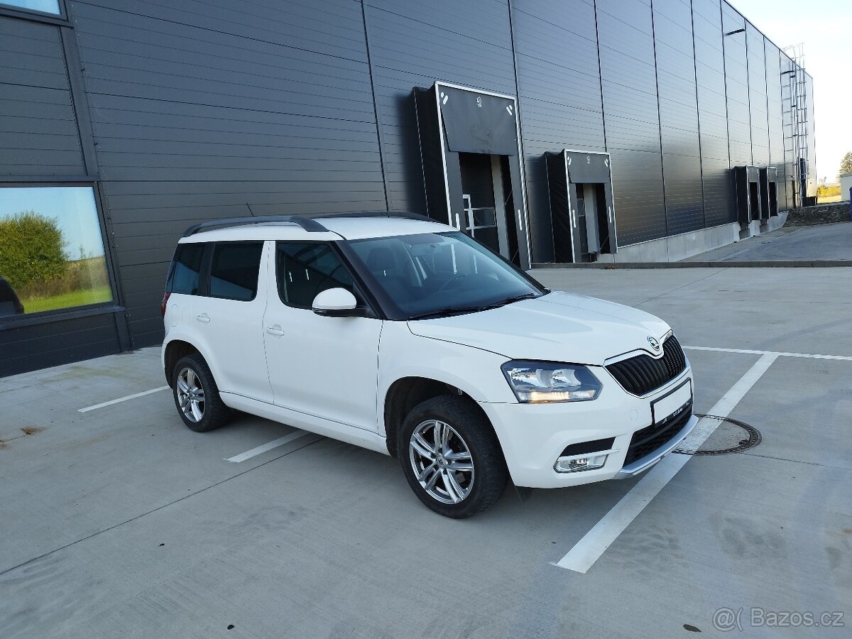 ŠKODA YETI 1.2TSI,77KW,1.MAJITEL,KOUPENO ČR