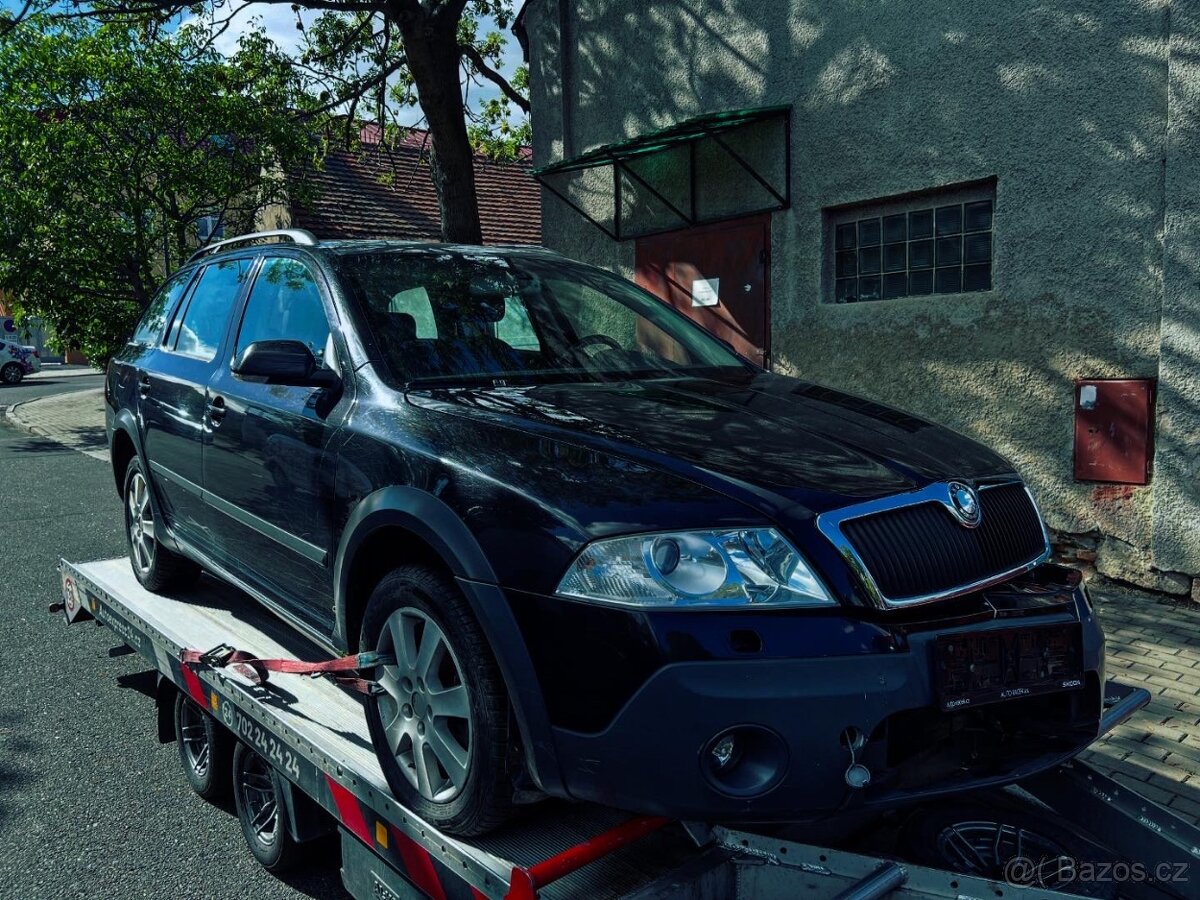 Vůz na díly Škoda Octavia 2 kombi Scout 2008 BMM KDL LF9R