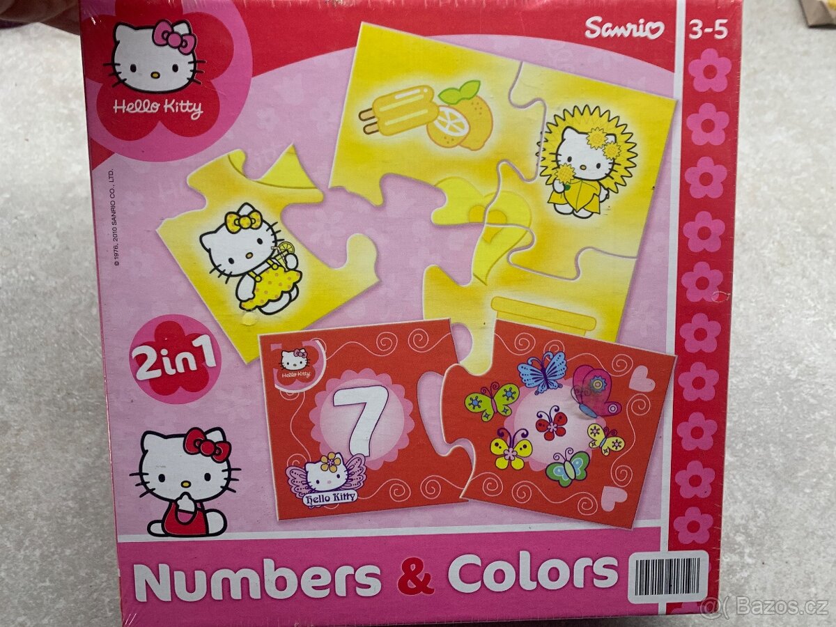 Puzzle Hello Kitty pro nejmenší 3-5 let NOVÉ