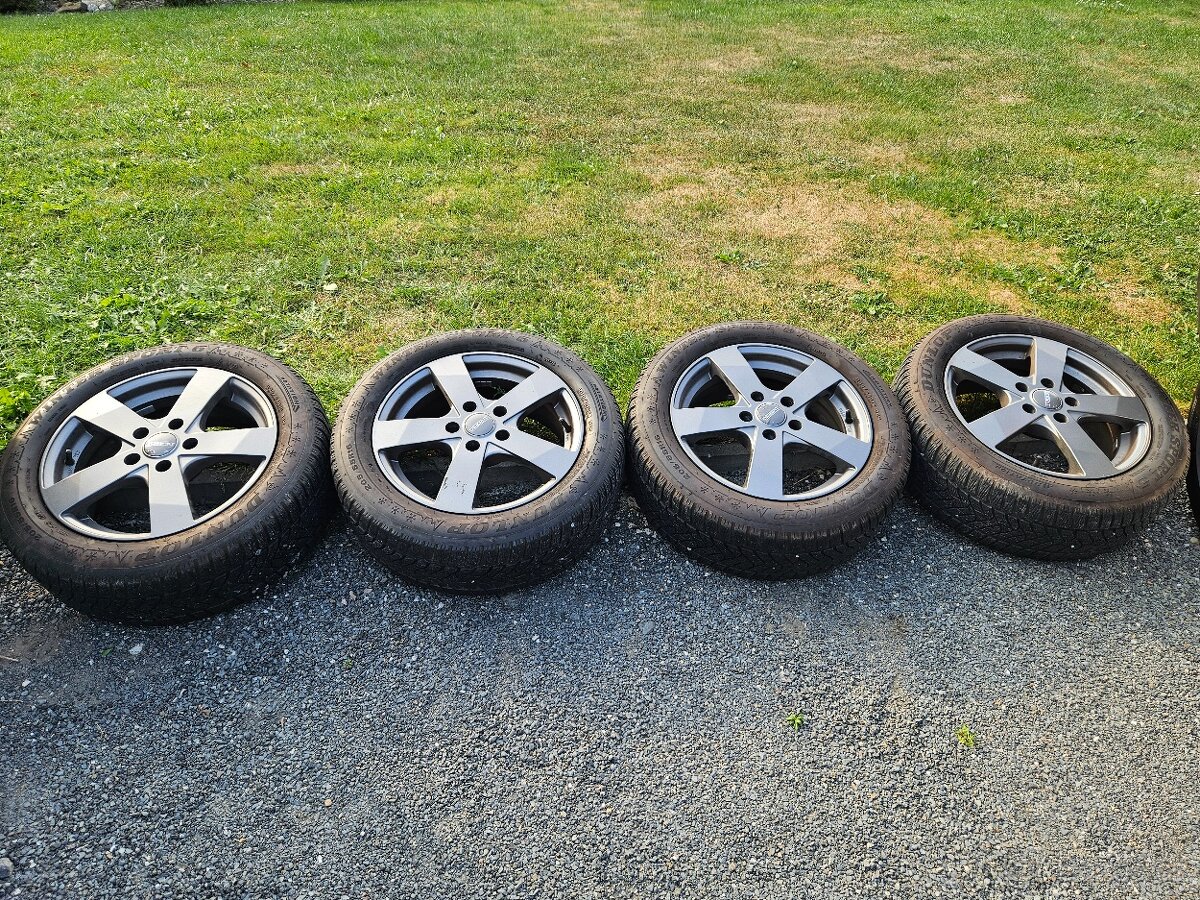 Prodal alu 5x112 r16  zimní pneu 205/55 r16