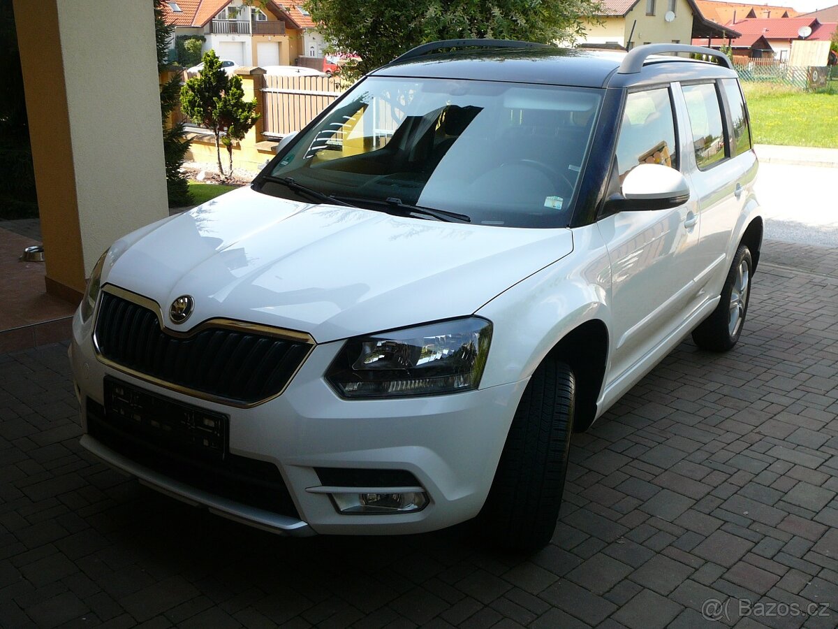 ŠKODA YETI 2,0TDI 103KW 4x4 CLIMATRONIC OPCPARK VYH.SEDADLA