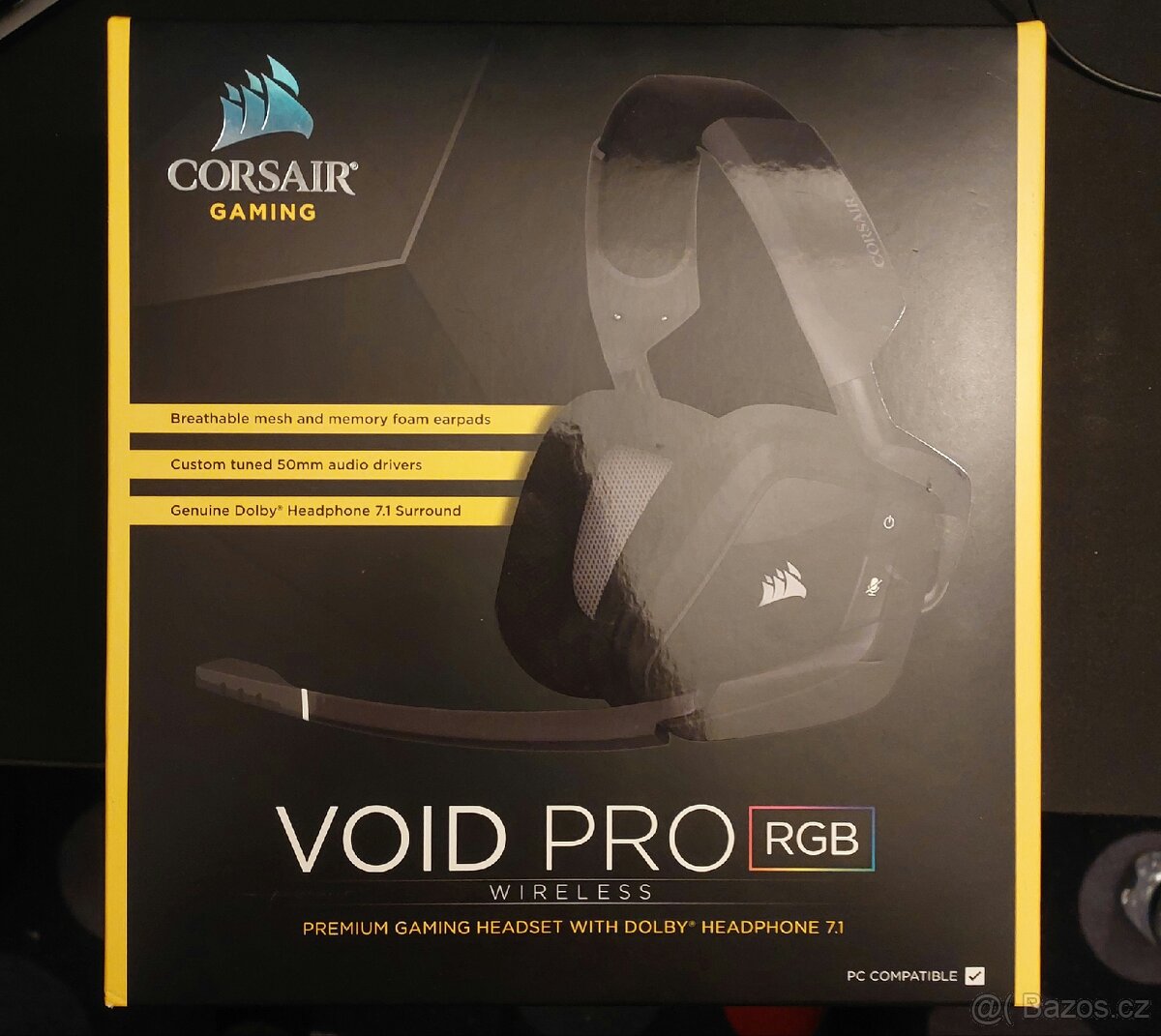 Sluchátka Corsair Void PRO RGB Wireless