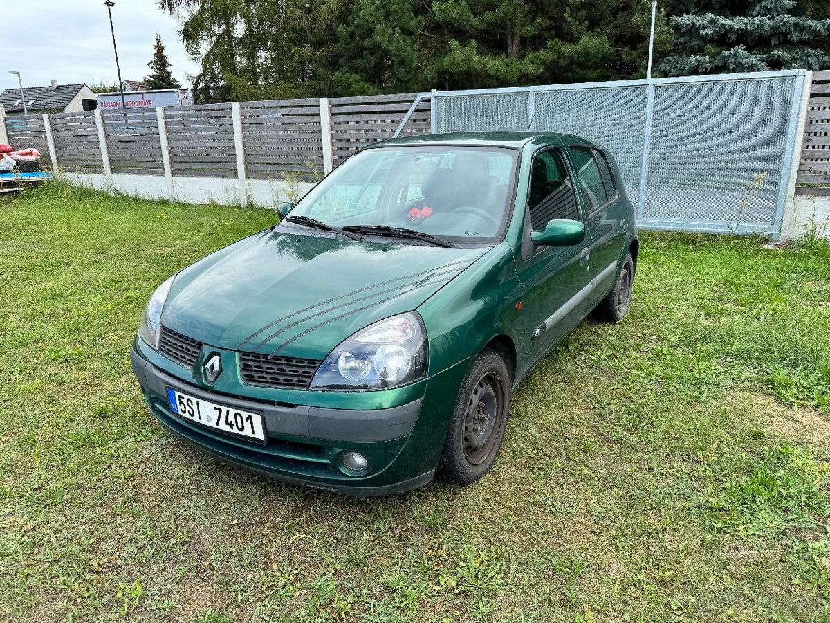 Renault Clio 1.2 16V 55kw, plně pojízdné