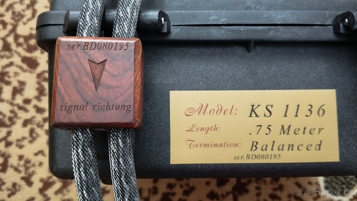 Kimber Kable Select KS 1136 XLR (2x 0,75 m)