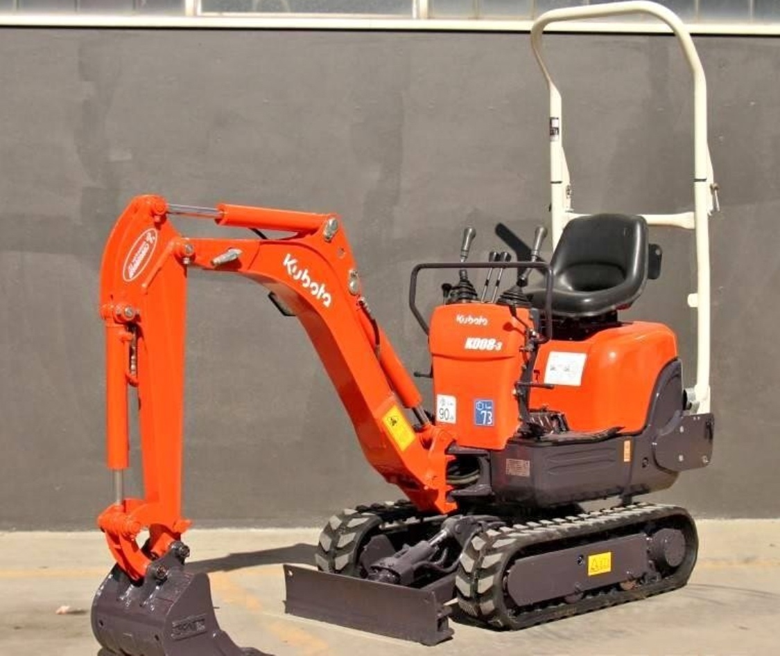 Pásový minibagr - KUBOTA K008-3