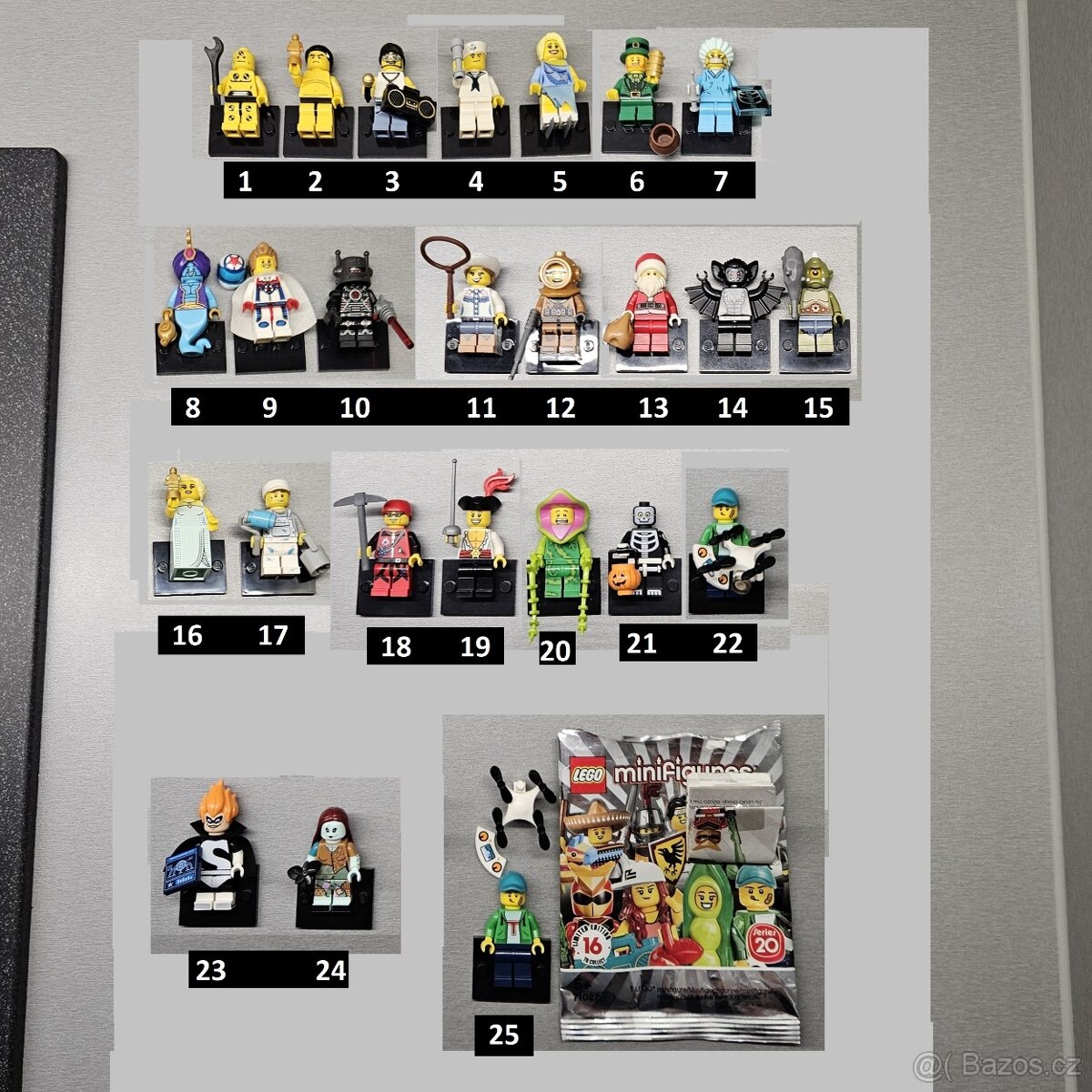 LEGO sběratelské minifigurky / Collectible minifigure series