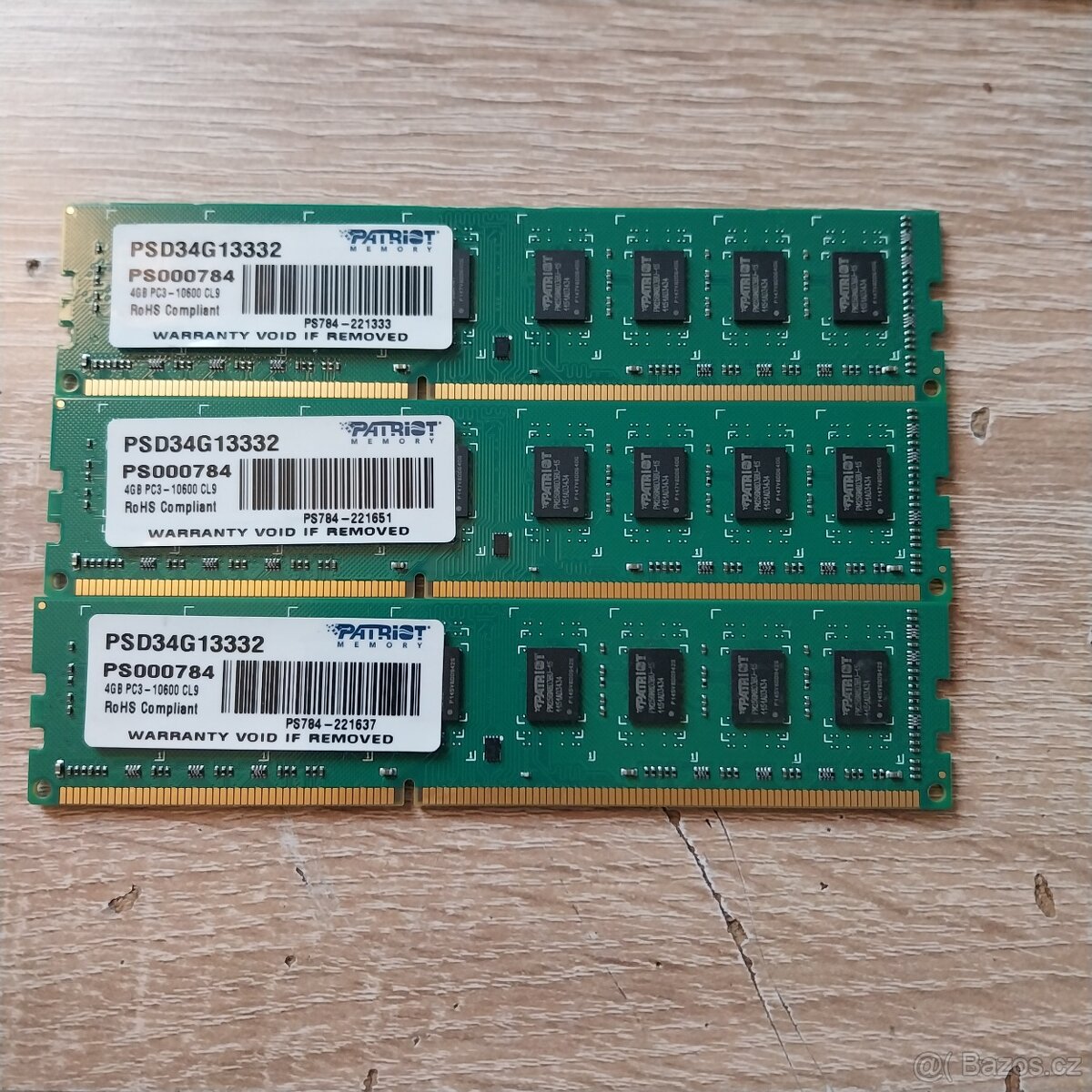 Ram ddr3 4gb patriot