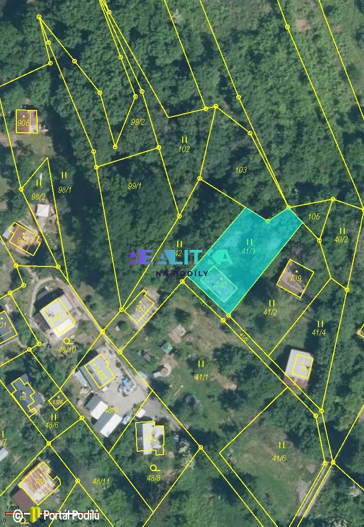 Prodej podílu 1/2, Chata, 44 m2 - Bílovice nad Svitavou