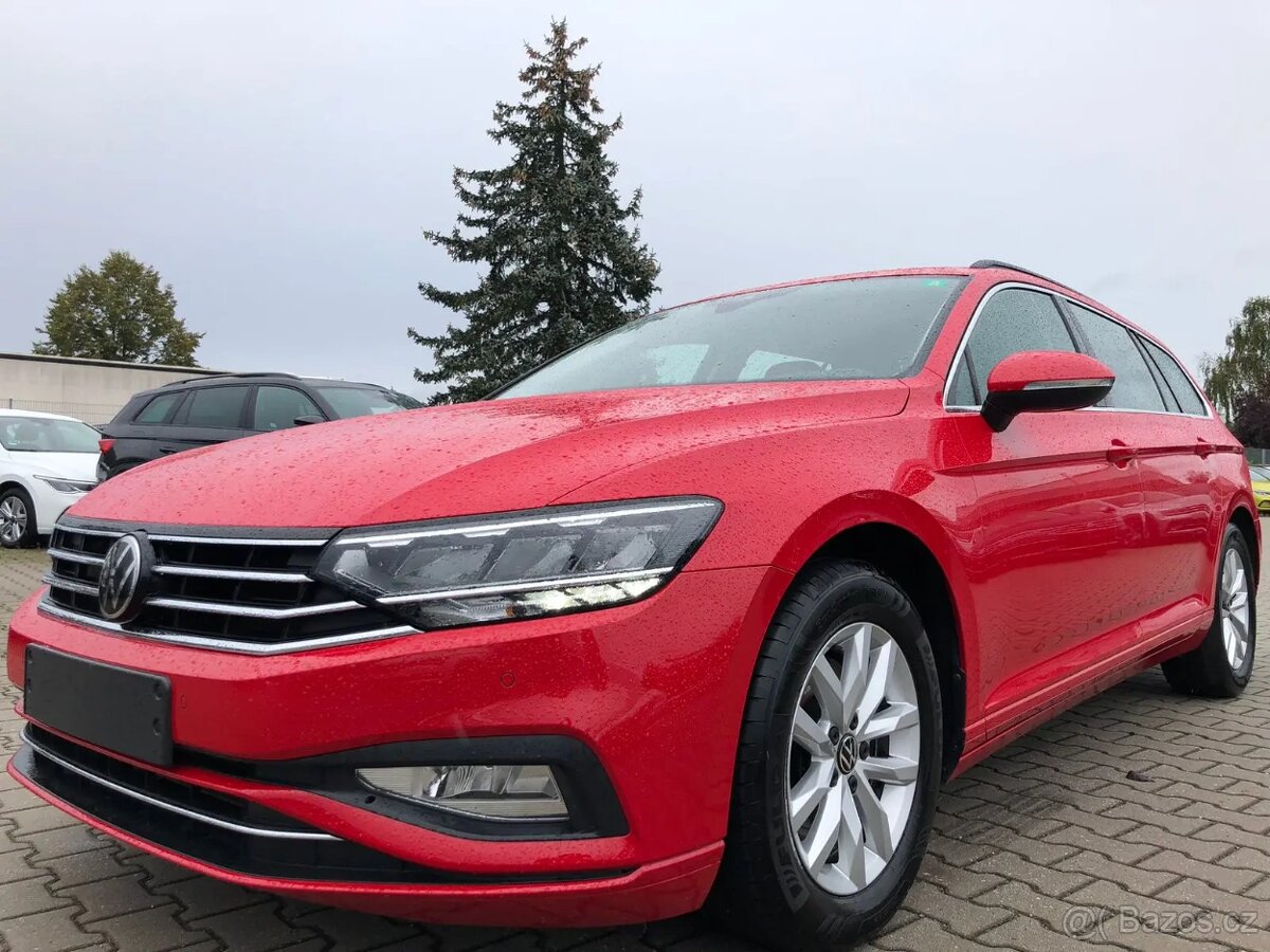 Volkswagen Passat 2022 Business TDI 90kw DSG,tažné,kamera