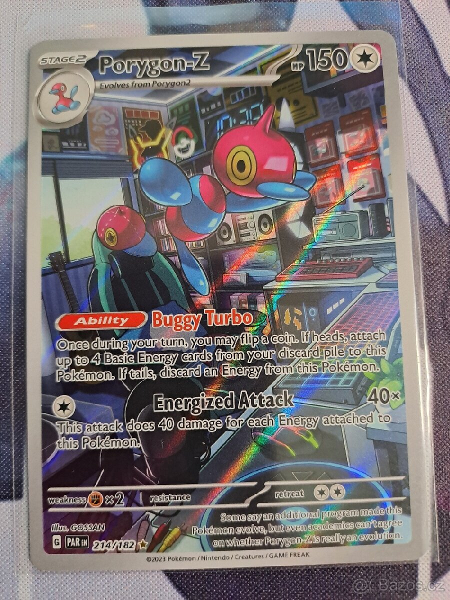 Pokemon TCG Porygon-Z PAR 214