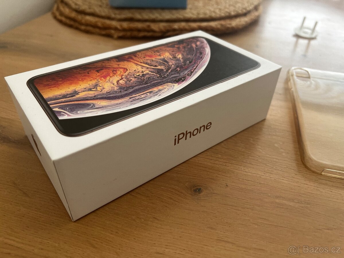 Apple iPhone XS MAX 64GB Gold, prasklý display