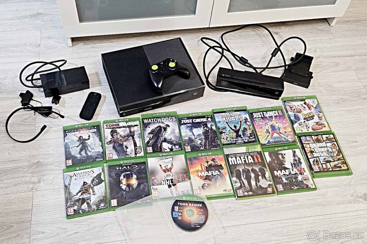 XBOX ONE 500 GB + KINECT a 15 her