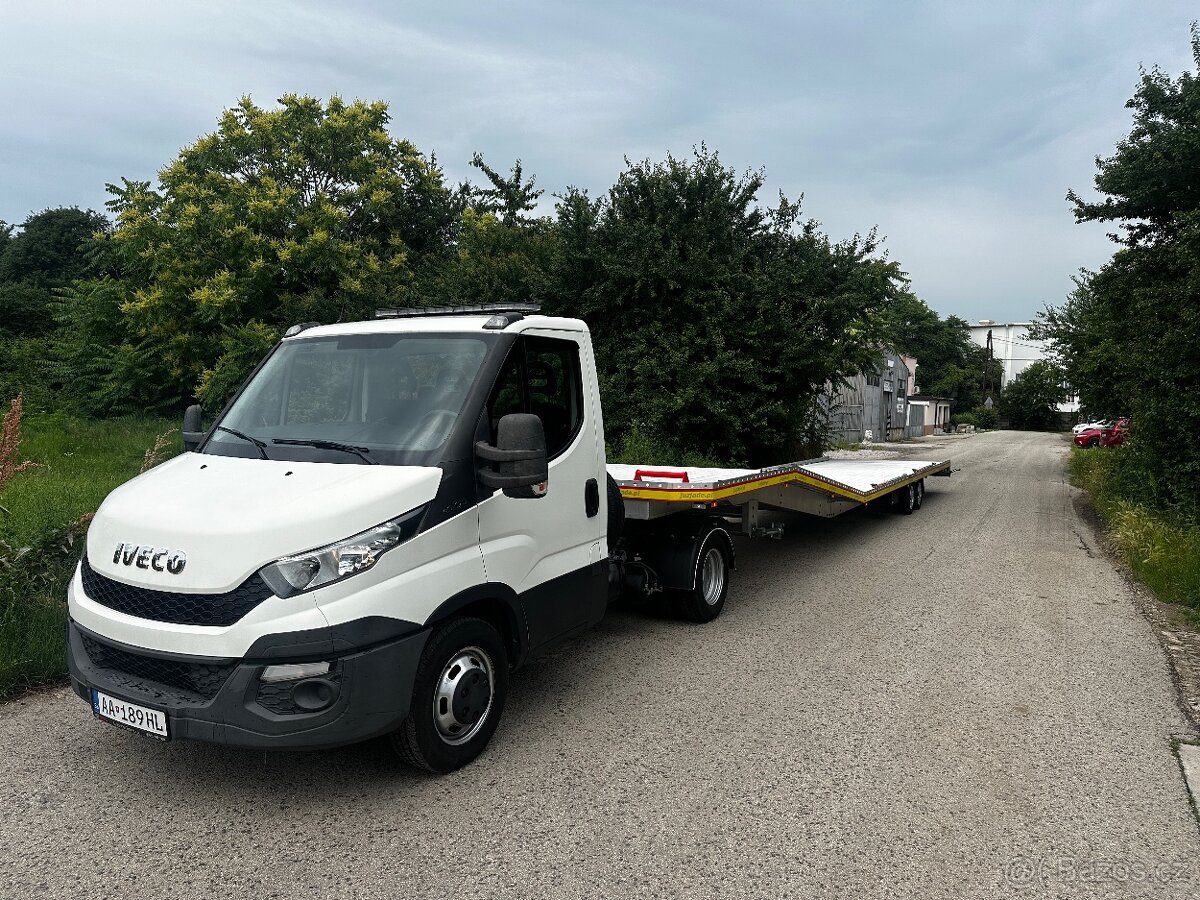 Iveco daily tahač návesu s navesom