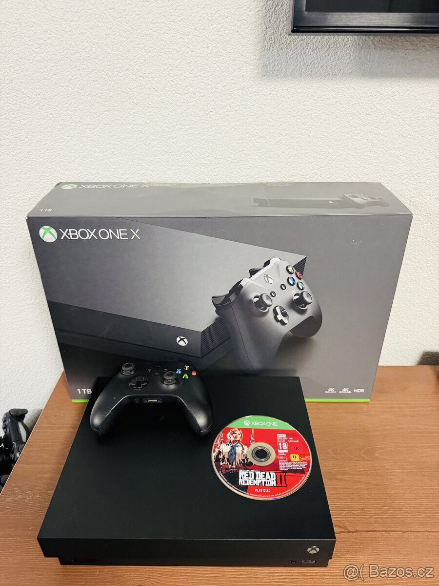 Microsoft Xbox One X 1TB + RDR2