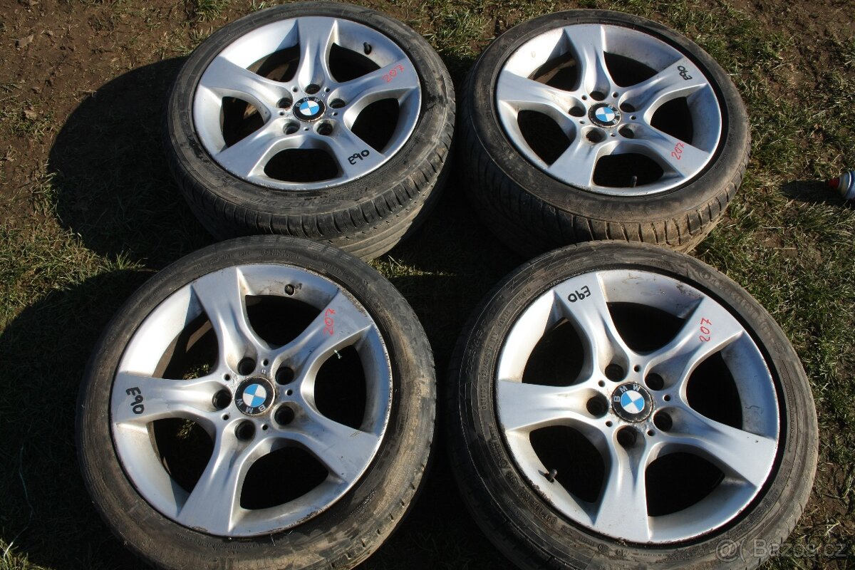 ALU kola R17 5×120 BMW (207) E90 E91 E87