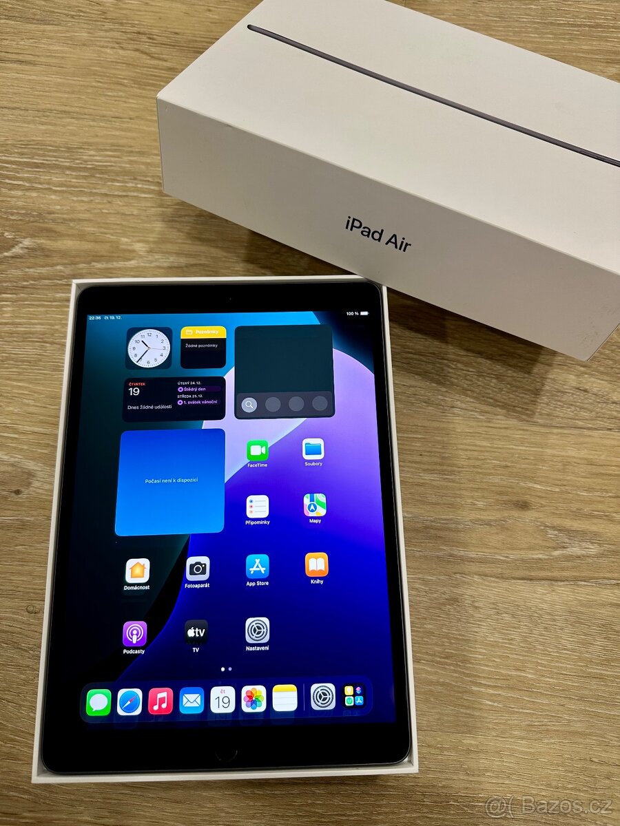 iPad Air 3.gen , 64gb paměť , vesmírném šedý