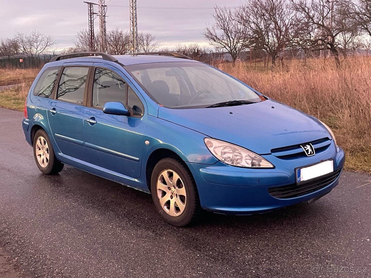 Peugeot 307 1.6 (80kW) KOMBI, NOVÁ STK, ZIMNÍ PNEU,