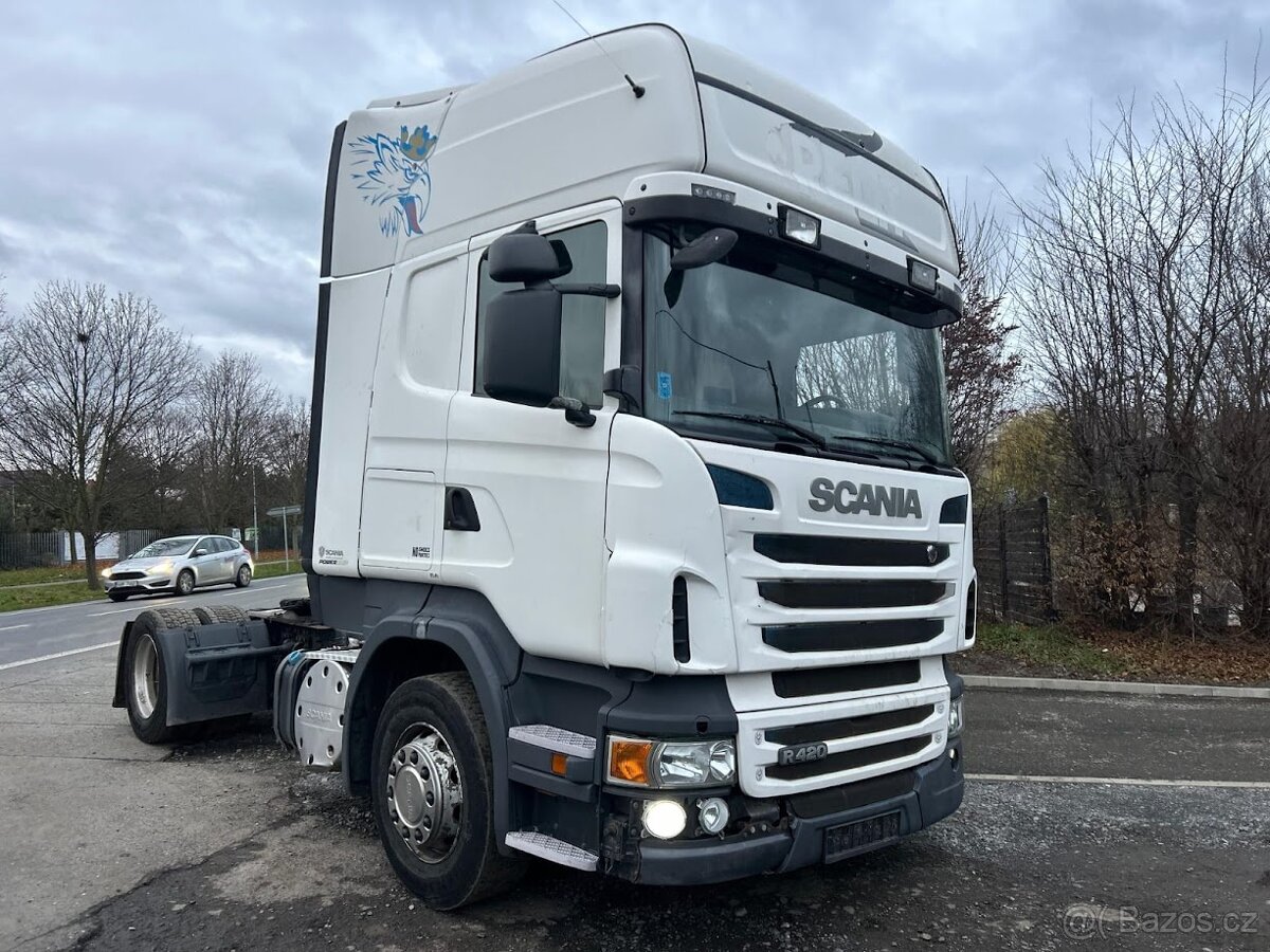 tahač SCANIA R420 r.v.2012, EURO 5,LOWDECK, AUTOMAT,RETARDÉR