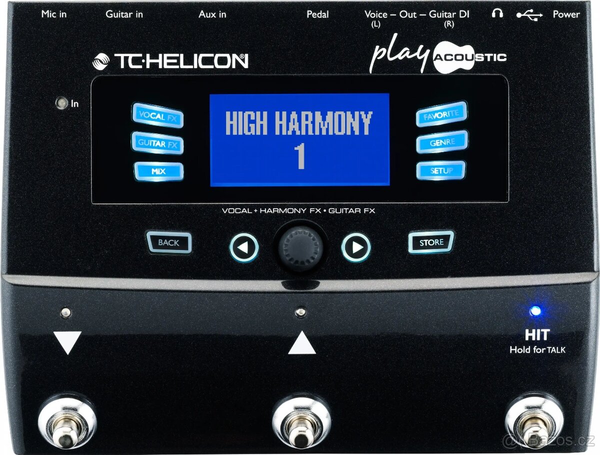 TC Helicon play acoustic + switch 3