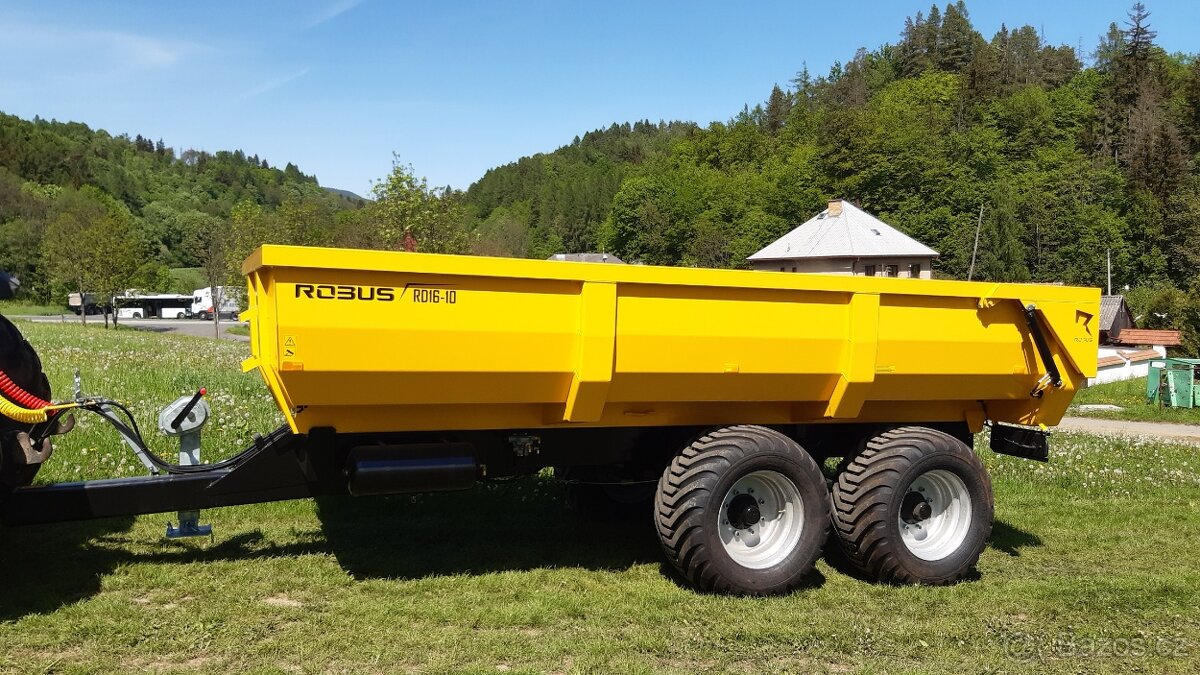 Traktorový návěs,Vlek za Traktor,Vlečka,Přívěs,Dumper 16t