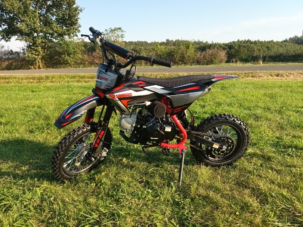 Pitbike Cannon 125cc 14/12 červená