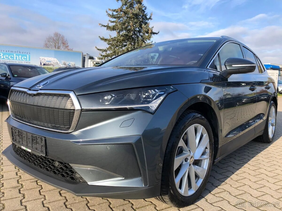 Škoda Enyaq 2021 eco Suite 80,panorama,Matrix,tepelko,kůže