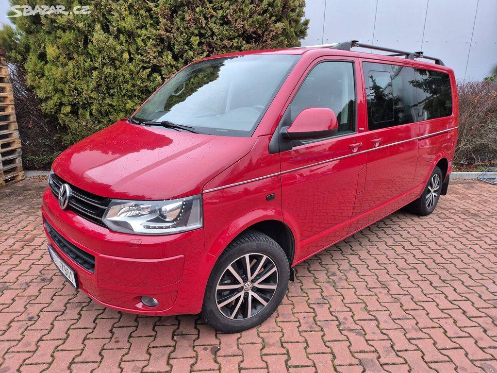 Multivan T5 2.0TDI 103kW Match,LONG,2x šoupačky,tažné,servis