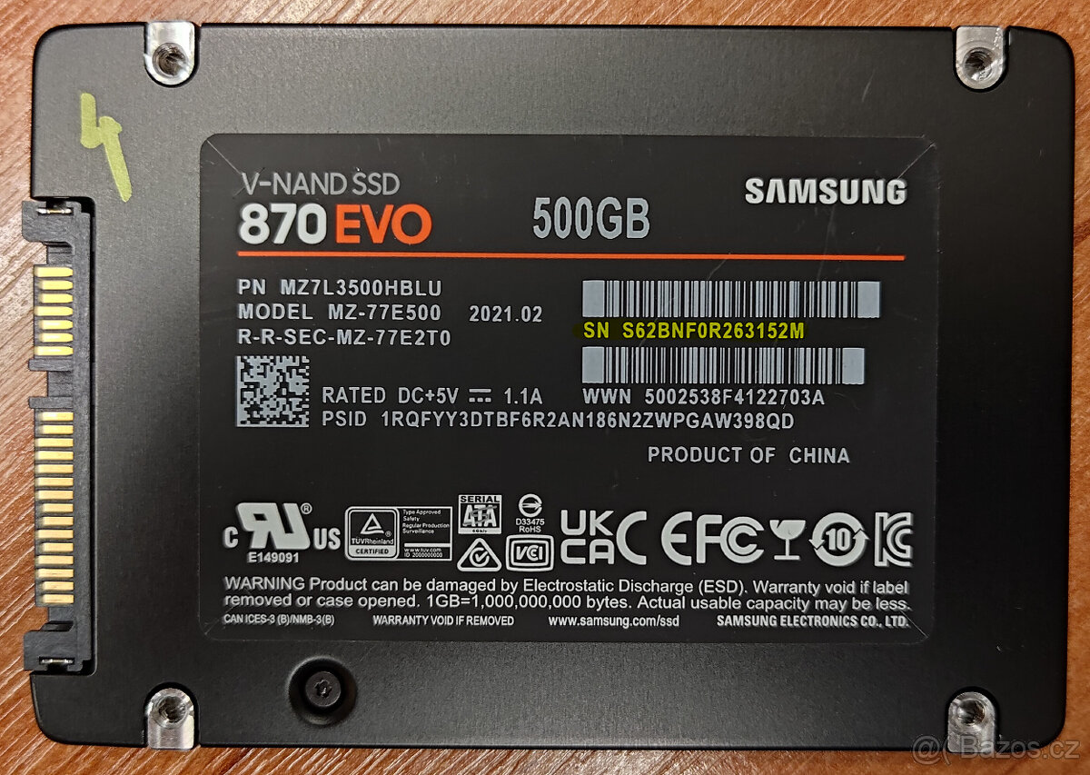 Samsung 870 EVO - 2,5" - SATA - 500GB #4