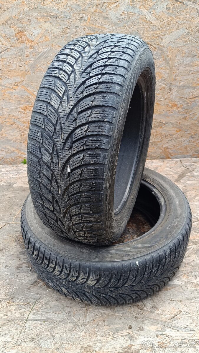 K33 - 2x ZIMNÍ  NOKIAN  - 205/55 R16 91H - 5,5mm