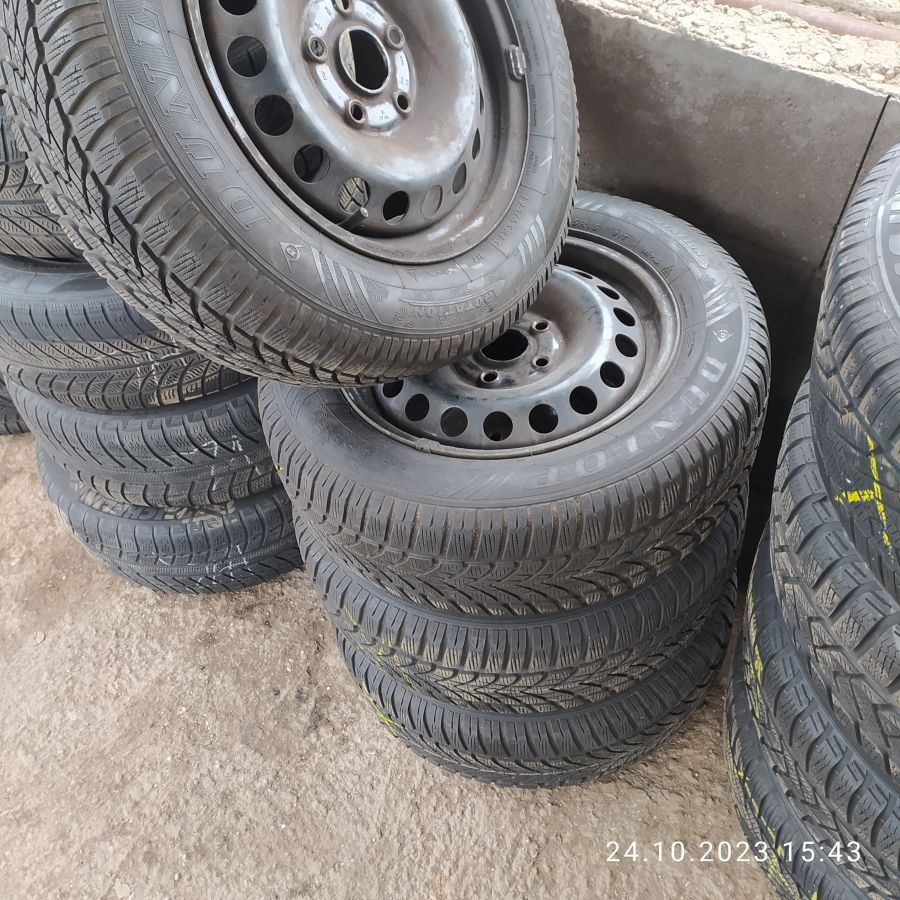 15" plechová kola – 5x112 – ŠKODA (VW, SEAT, AUDI)  Disky: P